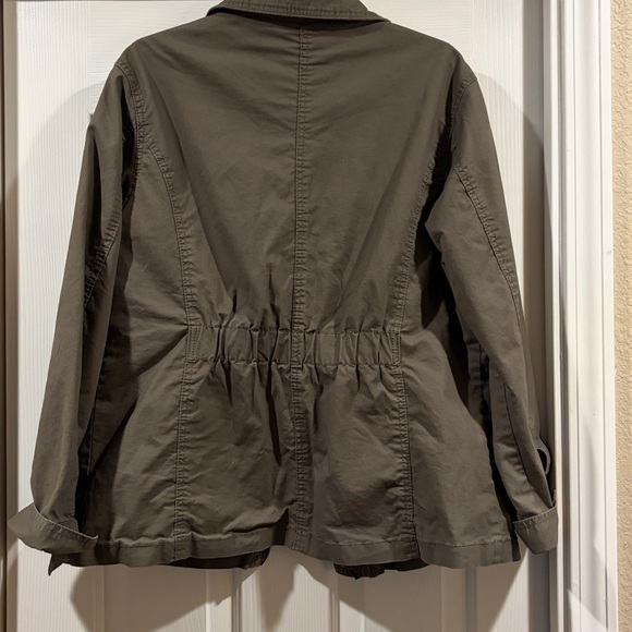 Universal Thread womens Olive Green Utility Jacket size M like new - Picture 5 of 6